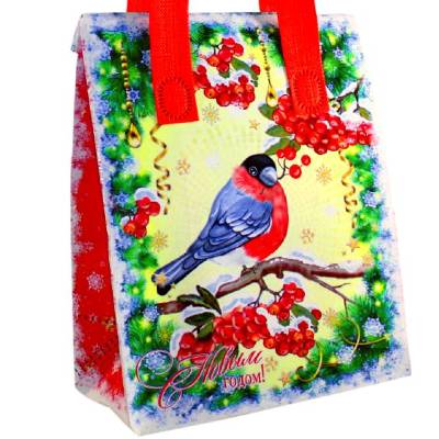 Сладкий новогодний подарок в мешочке весом 1000 грамм