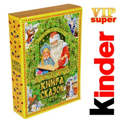 Сладкий подарок на Новый Год в картонной упаковке весом 1500 грамм по цене 3158 руб в Заволжье